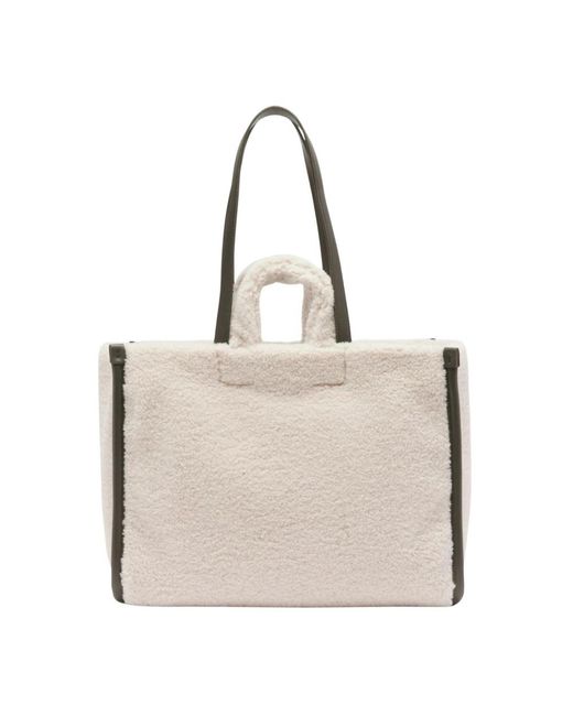 Lacoste Metallic Shopping Bags