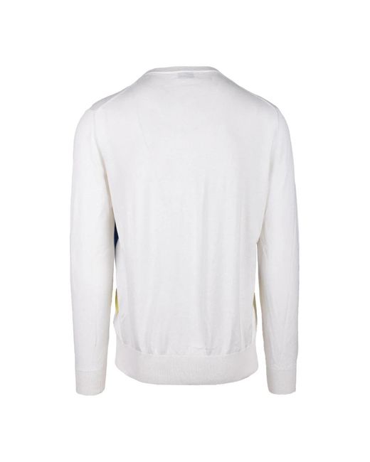 Ballantyne Blue Round-Neck Knitwear for men