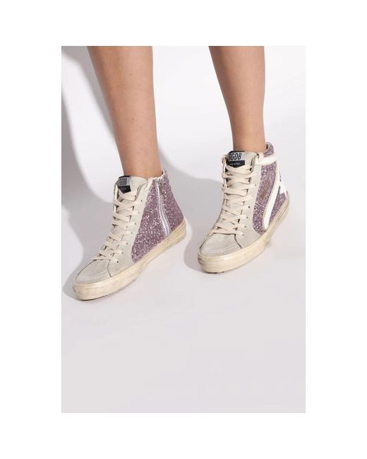 Golden Goose Deluxe Brand Gray Sneakers