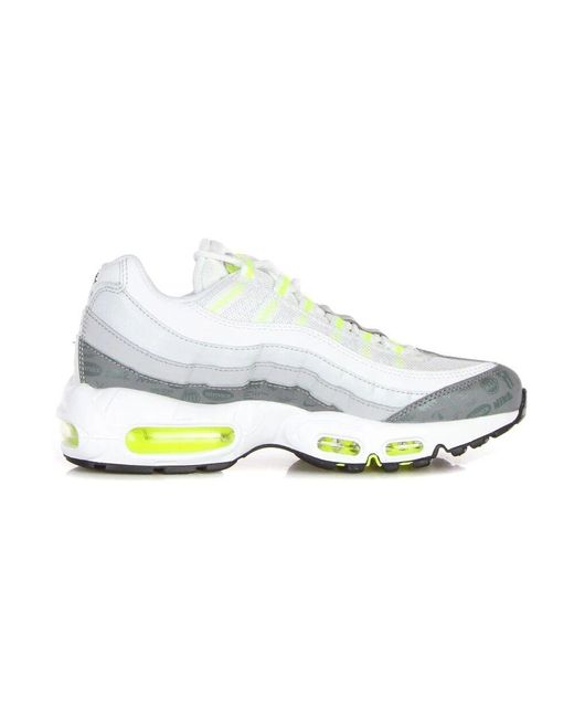 Nike Low-Top Sneaker Mit Grauen Akzenten in White für Herren