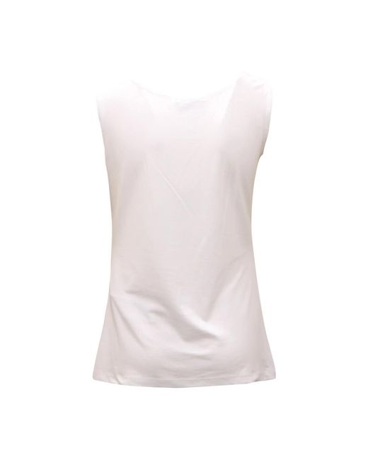 Sleeveless Tops Joseph Ribkoff en coloris White
