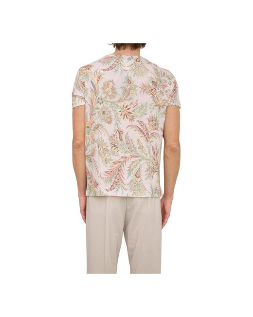 Etro Natural T-Shirts for men