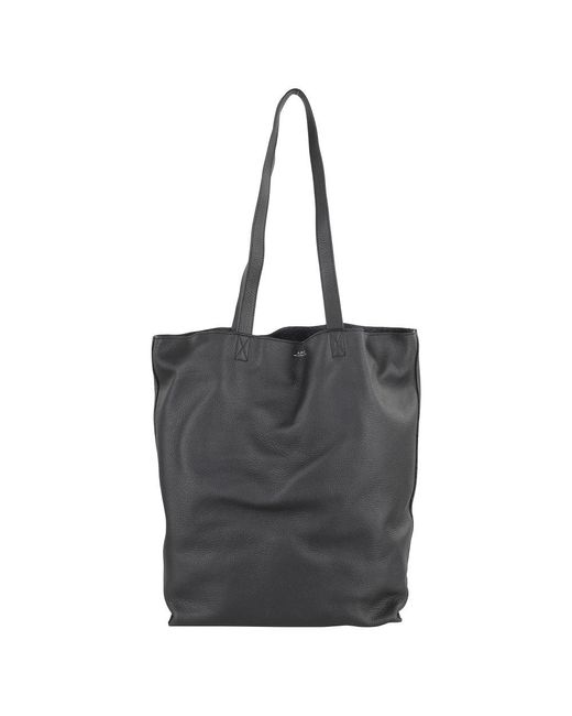 A.P.C. Black Shopping Bags for men