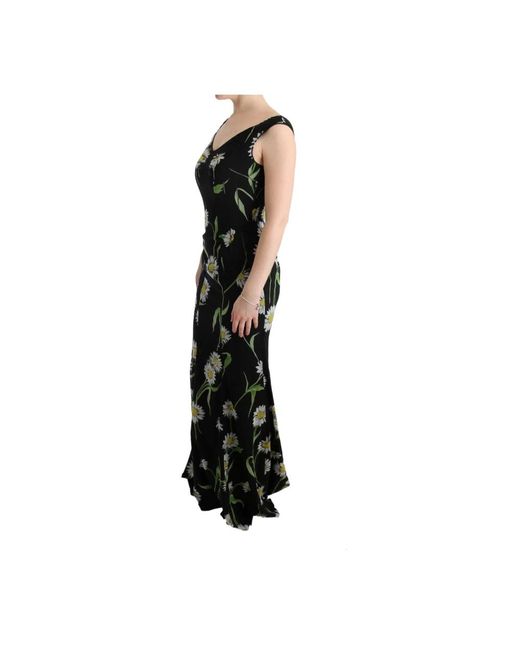 Dolce & Gabbana Black Maxi Dresses