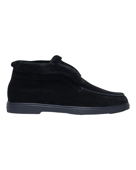 Santoni Black Desert Boot