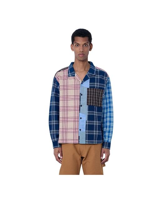 STORY mfg. Blue Casual Shirts for men