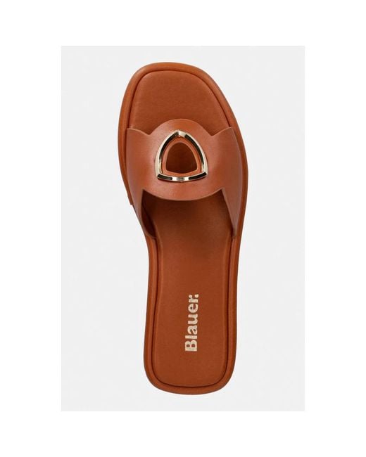 Sliders Blauer de color Brown