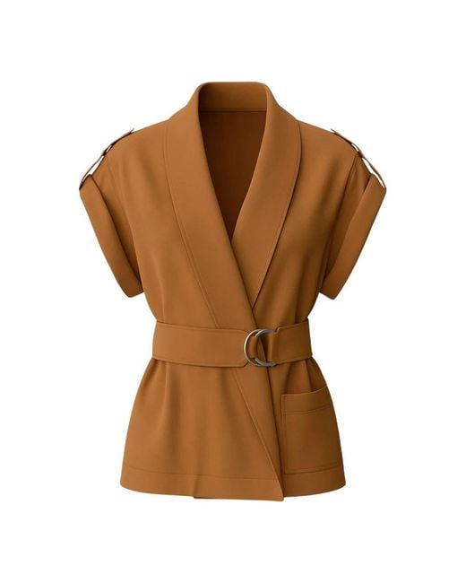 Vests Clips en coloris Brown