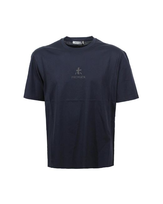 T-Shirts Premiata de hombre de color Blue