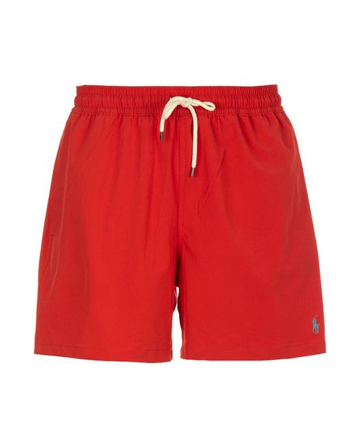 Ralph Lauren Red Beachwear for men