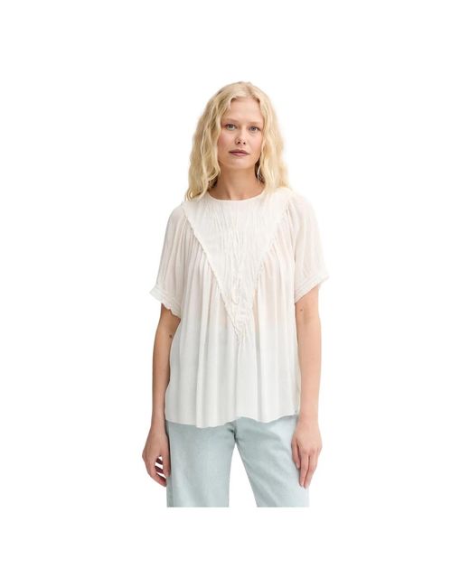 Munthe Blouse in het White