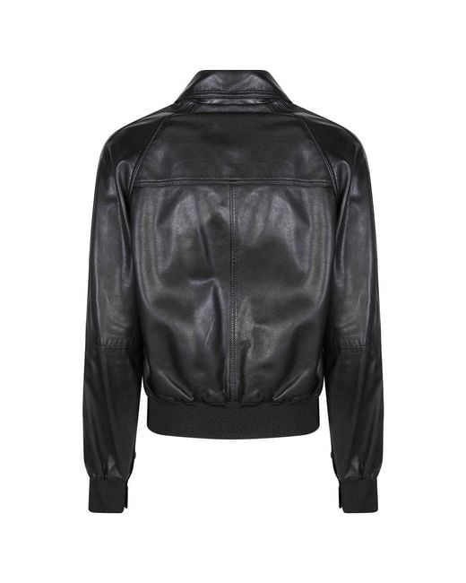 Pinko Black Bomber Jackets