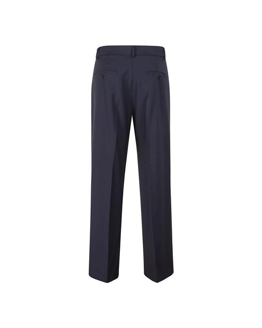 Weekend by Maxmara Blue Straight Trousers