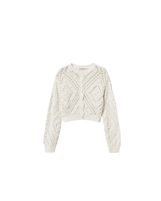 Cardigans Twinset de color White