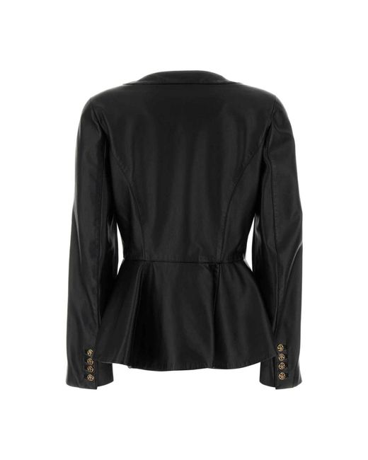 Leather Jackets Chloé de color Black
