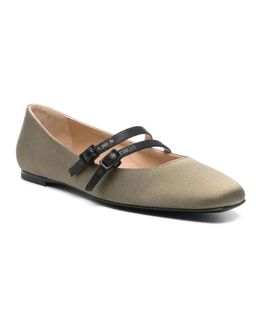 Roberto Festa Gray Ballerina Shoes