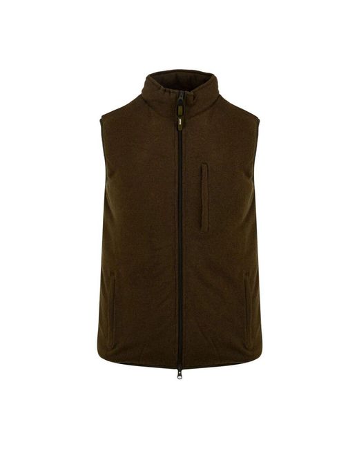 Aspesi Green Vests for men