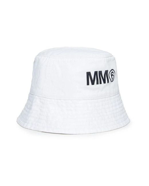 MM6 by Maison Martin Margiela White Hats for men