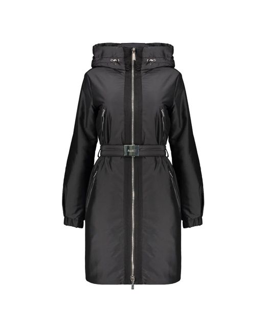 Moorer Black Daunenjacke Mit Verstellbarer Kapuze