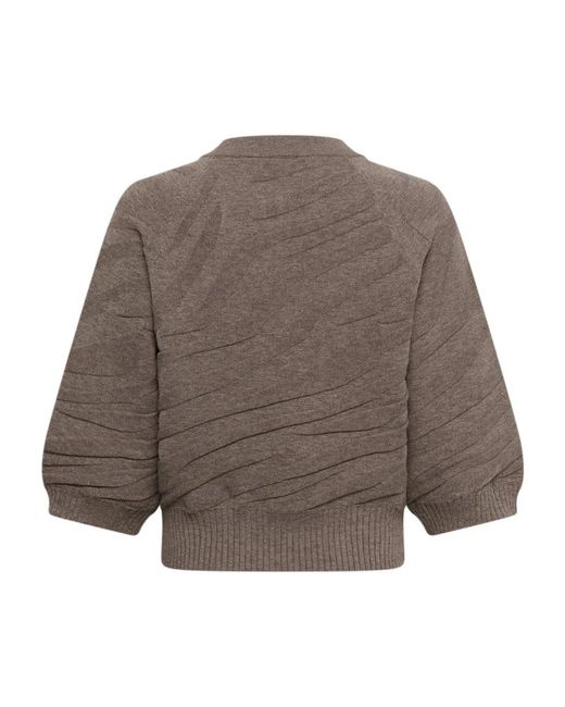Cream Crcherrie Jumper in het Gray