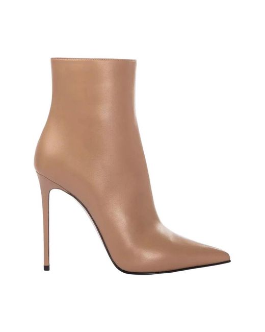 Le Silla Brown Braune eva stiefeletten mit 12 cm absatz