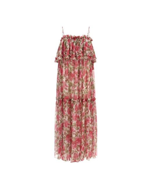 Chloé Red Maxi Dresses