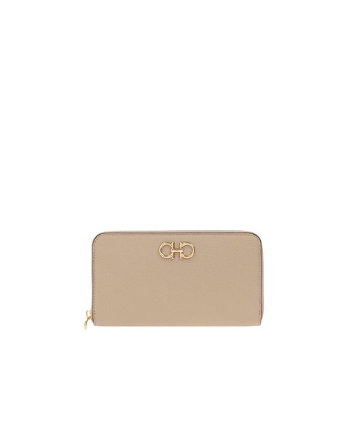 Ferragamo Natural Geldbörse/kartenhalter