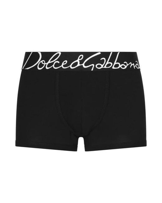 Dolce & Gabbana Black Bottoms for men