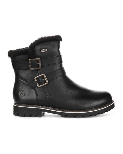 Remonte Black Ankle Boots