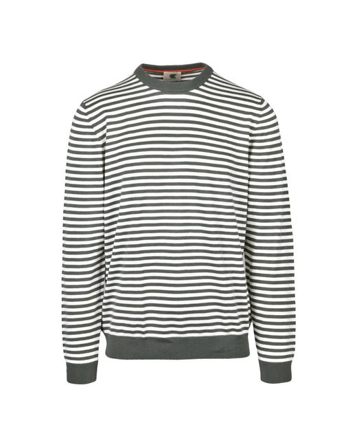 Gallo Multicolor Round-Neck Knitwear for men