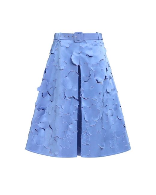 Marni Blue Midi Skirts