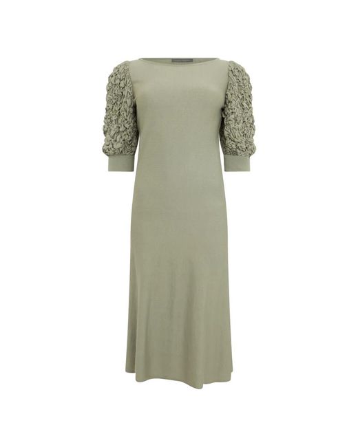 Alberta Ferretti Green Midi Dresses