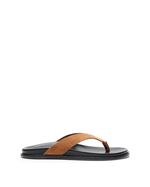Flip Flops di Stuart Weitzman in Brown