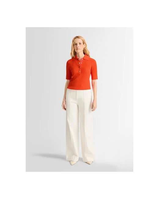 Fusalp Tops ,Rood ,Polyester Polo Vera in het Red