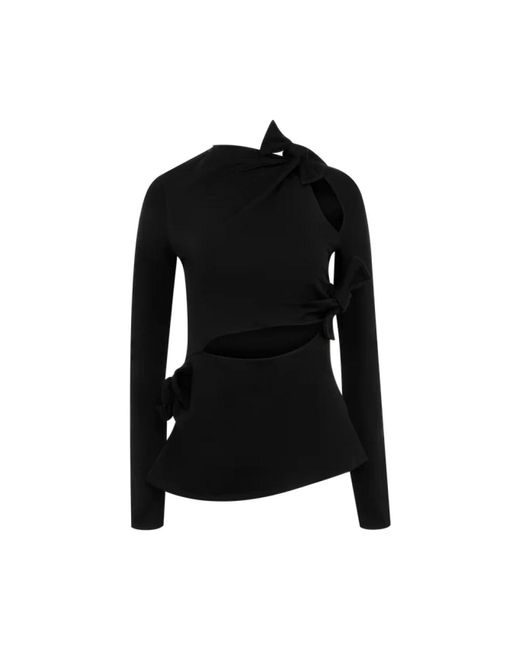 Acne Long Sleeve Tops in het Black