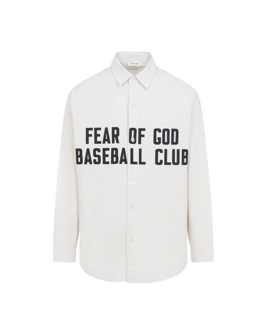 Fear Of God White Casual Shirts for men