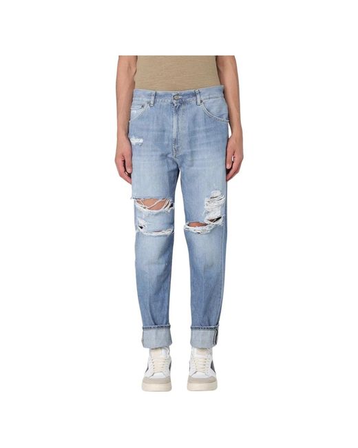 Jeans denim alla moda per uomo di Dondup in Blue da Uomo