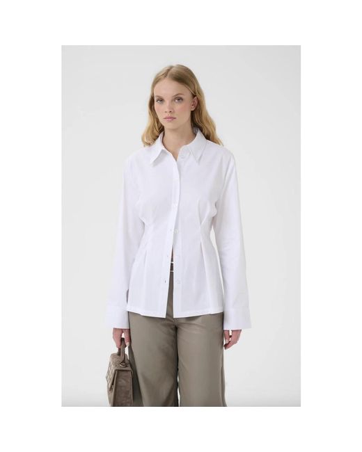 Shirts Gestuz de color White