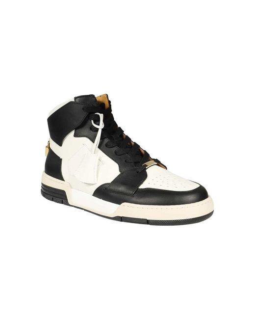 Buscemi Hohe ledersneaker in Black für Herren
