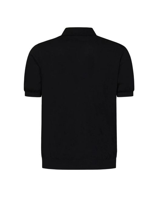 Malo Black Polo Shirts for men