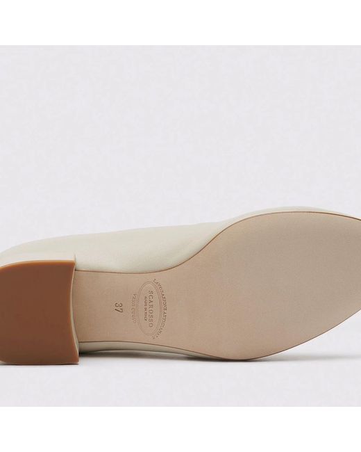 Scarosso White Pumps
