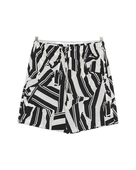 Dries Van Noten Black Casual Shorts for men