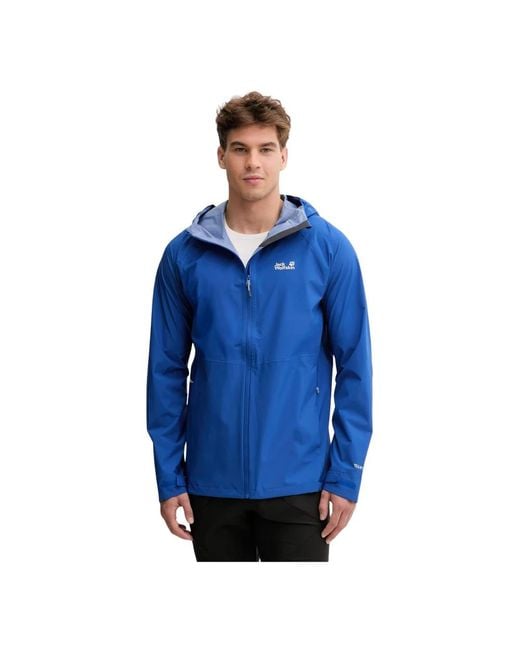 Jack Wolfskin Prelight 2.5Layer Jacket in het Blue voor heren