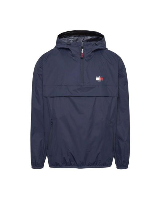 Tommy Hilfiger Blue Light Jackets for men