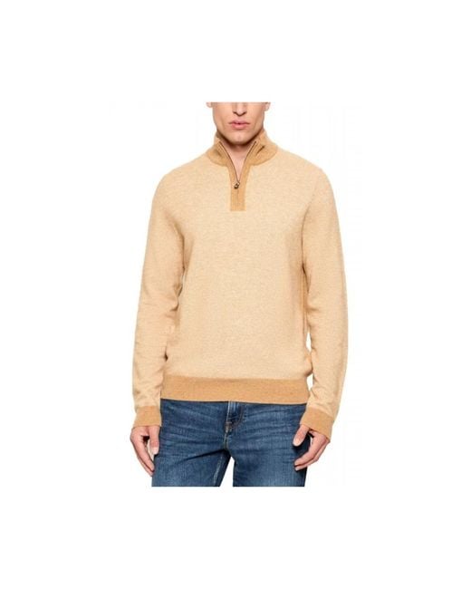 Boss Blue Turtlenecks for men