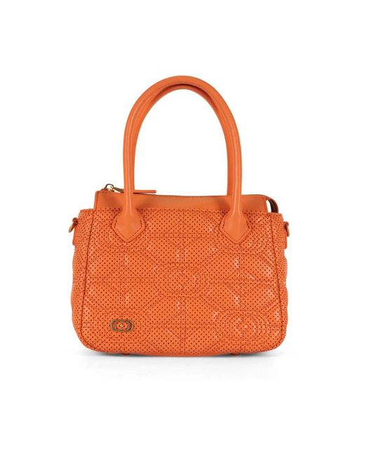 La Carrie Orange Handbags