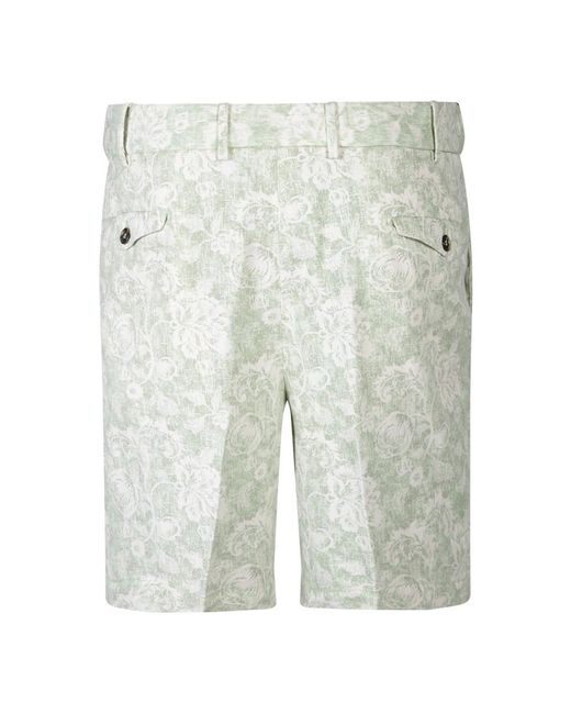 Dell'Oglio Gray Casual Shorts for men