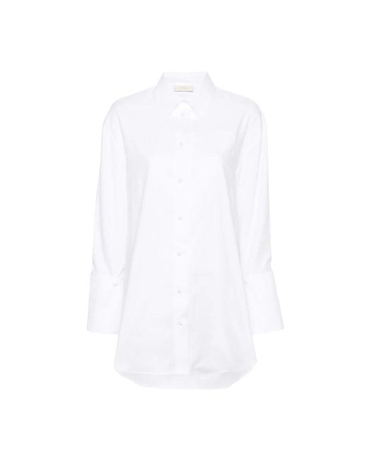 Camisa blanca óptica Twin Set de color White