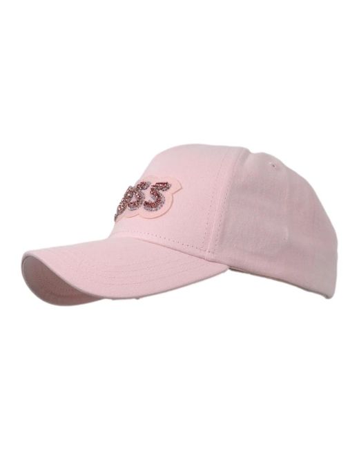 Caps di Boss in Pink da Uomo