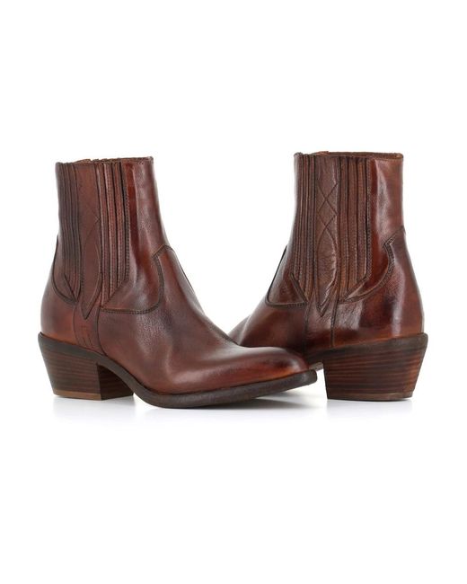 Sartore Brown Cowboy Boots